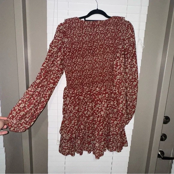 Anna Cate Floral Ruffle Mini Mia Dress - Picture 7 of 8